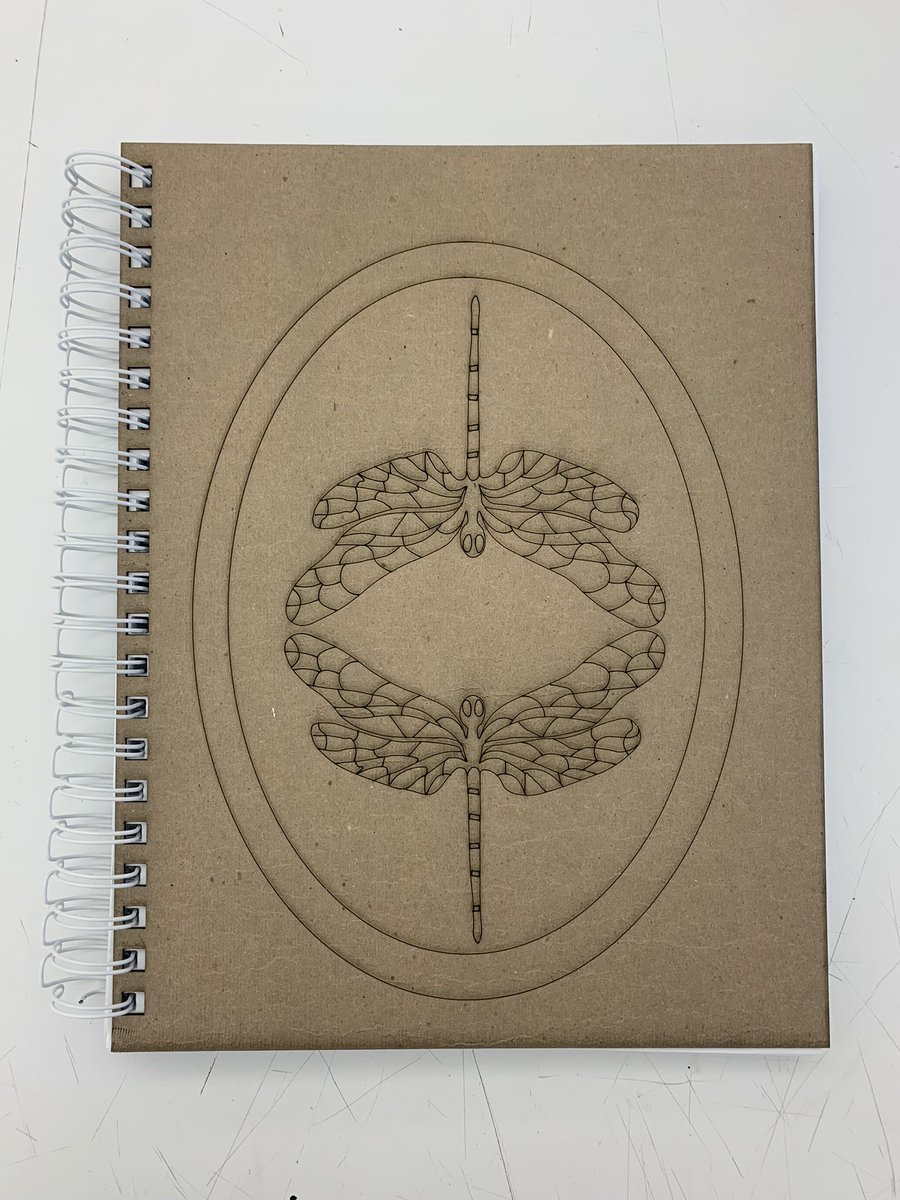 MsBTechEd's tweet image. Laser Cut Sketchbooks #AdobeIllustrator #bosslaser #digitalmedia2