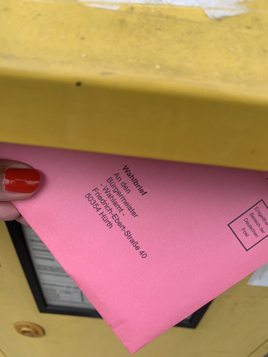 Sie haben die Wahl - bitte wählen gehen. #btw21