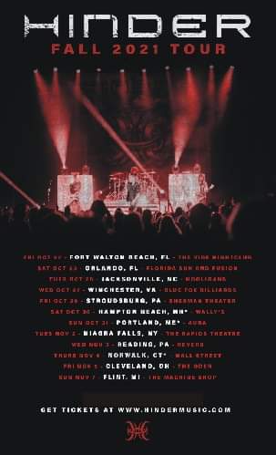 BlueFoxVA's tweet photo. Another great show in Oct at Blue Fox......
HINDER!! 
Dratils to come soon https://t.co/Oos80UGJKS