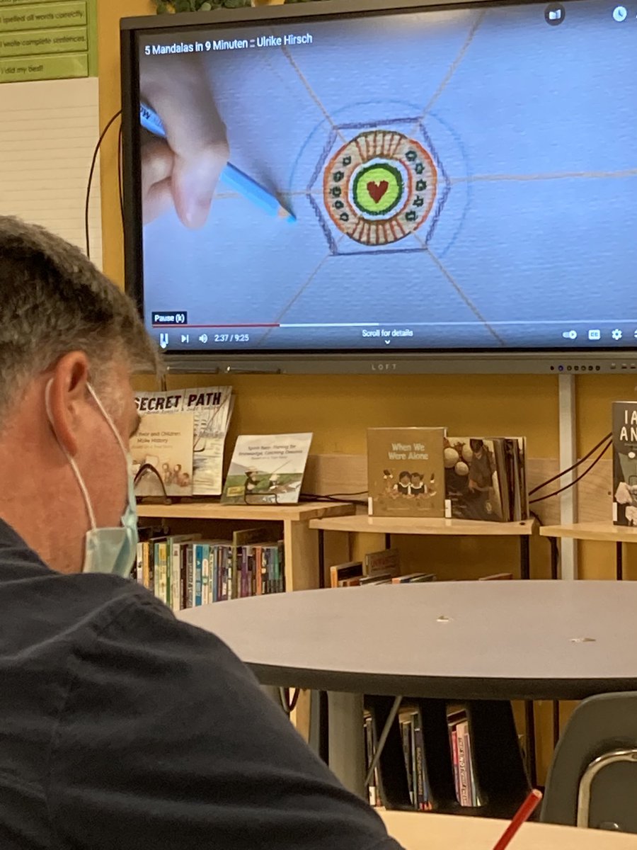 ESMS_LSSD's tweet image. Thank you Ms. Michalishyn for leading and creating many activities around mental health and well-being.