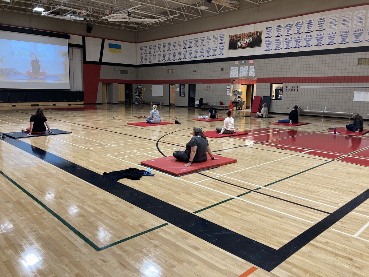 Thank you Ms. Michalishyn for leading and creating many activities around mental health and well-being.