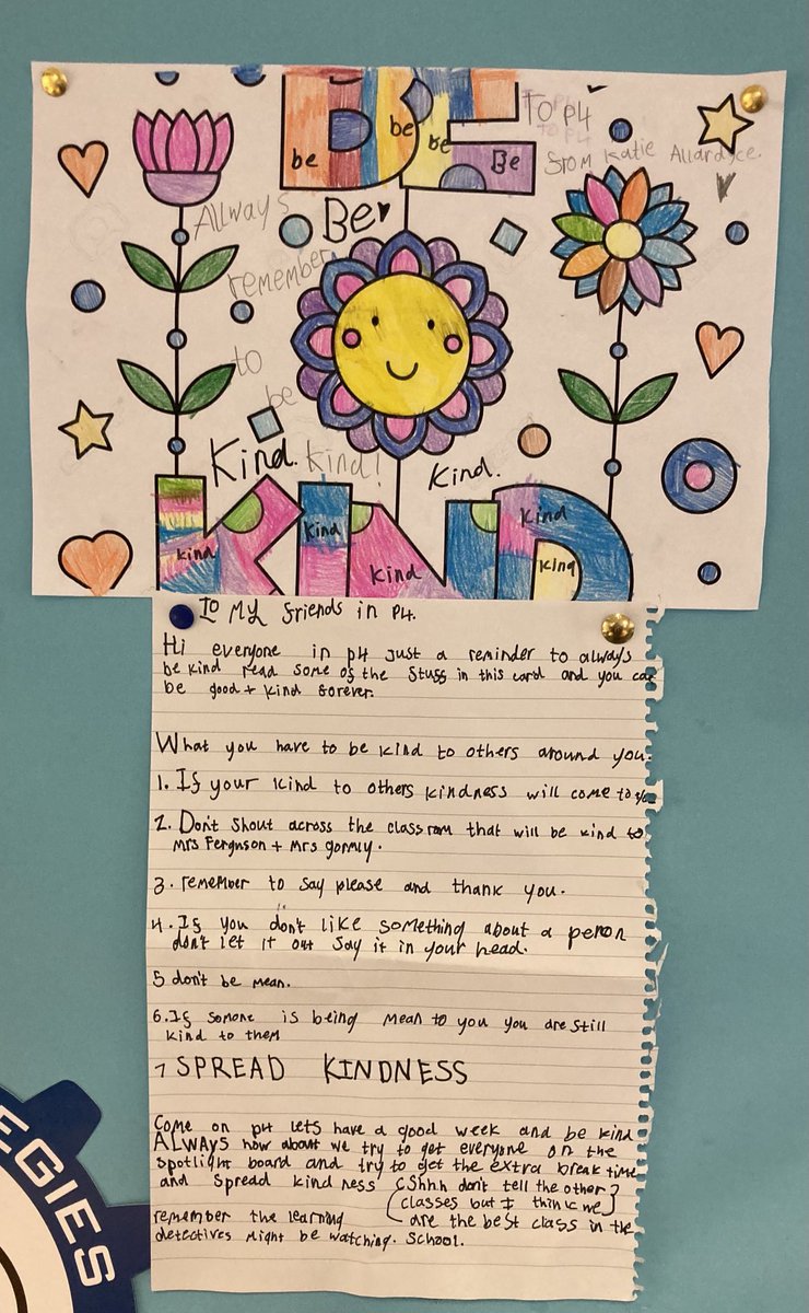 North Muirton PS (@northmuirtonps) on Twitter photo Please take time to read this post……. every single word…. this is from Katie to her class. 💕 Kindness shining through. Values in action. The perfect way to end the week. <a href="/NorthmuirtonPS/">North Muirton PS</a> #special #heartsandminds Please take time to read this post……. every single word…. this is from Katie to her class. 💕 Kindness shining through. Values in action. The perfect way to end the week. <a href="/NorthmuirtonPS/">North Muirton PS</a> #special #heartsandminds