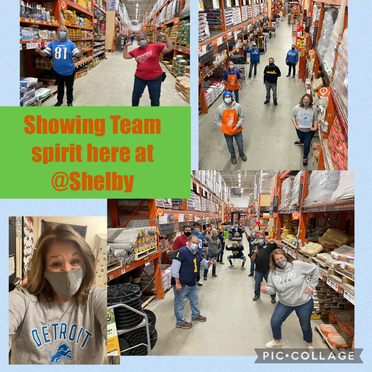 Tracee Linkewitz (@tllinke) on Twitter photo Celebrating a Phenomenal First Half here <a href="/THDShelby/">Shelby Home Depot</a> . Our Associates are showing off their favorite teams pride as we celebrate our Associates all weekend! #successSharing2021 <a href="/Yasoni5/">Steve</a> <a href="/KathyHD2758/">Kathy Steinberg</a> @XKerrigan <a href="/Tammyha2758/">Tammy Hart</a> <a href="/RachelH2758/">Rachel</a> <a href="/DougLPhillipsJ1/">Doug L Phillips Jr.</a> @SallyGansior <a href="/handywoman68/">Connie F.</a> Celebrating a Phenomenal First Half here <a href="/THDShelby/">Shelby Home Depot</a> . Our Associates are showing off their favorite teams pride as we celebrate our Associates all weekend! #successSharing2021 <a href="/Yasoni5/">Steve</a> <a href="/KathyHD2758/">Kathy Steinberg</a> @XKerrigan <a href="/Tammyha2758/">Tammy Hart</a> <a href="/RachelH2758/">Rachel</a> <a href="/DougLPhillipsJ1/">Doug L Phillips Jr.</a> @SallyGansior <a href="/handywoman68/">Connie F.</a>
