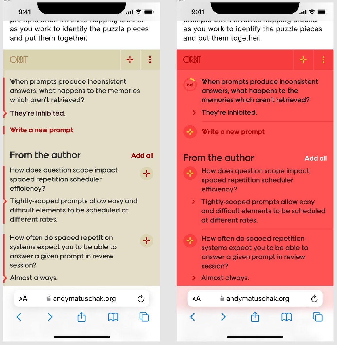 Continuing to iterate on a list architecture inspired by textual "to-do" lists, while delimiting identity, "front/back". Two somewhat promising structures emerging…

1. Inspired by source editors, gutter delimiters.

2. Status indicators as identity/delimiter.