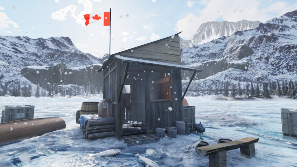 frigidgame's tweet photo. Fishing shack on Pristine Lake.
#survivalgames #indiegames #gamedev #unrealengine #steam #pcgames #videogames #gamers #indiedev #indiedevhour #apocalypsegames #frigidgame https://t.co/OqtyxDewVQ