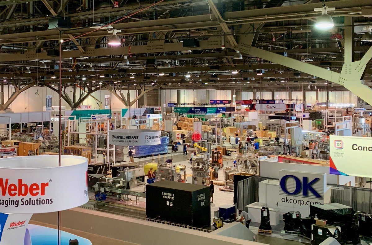 Move in is in full swing, folks! #PACKEXPOLasVegas