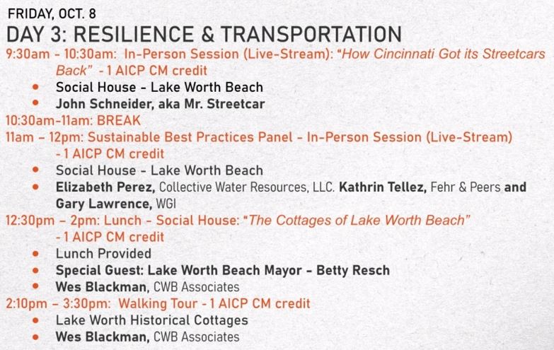 At this year’s CNU Summit the Cottages of Lake Worth Beach will take center stage! For more information and to get registered: wesblackman.blogspot.com/2021/09/on-age…
