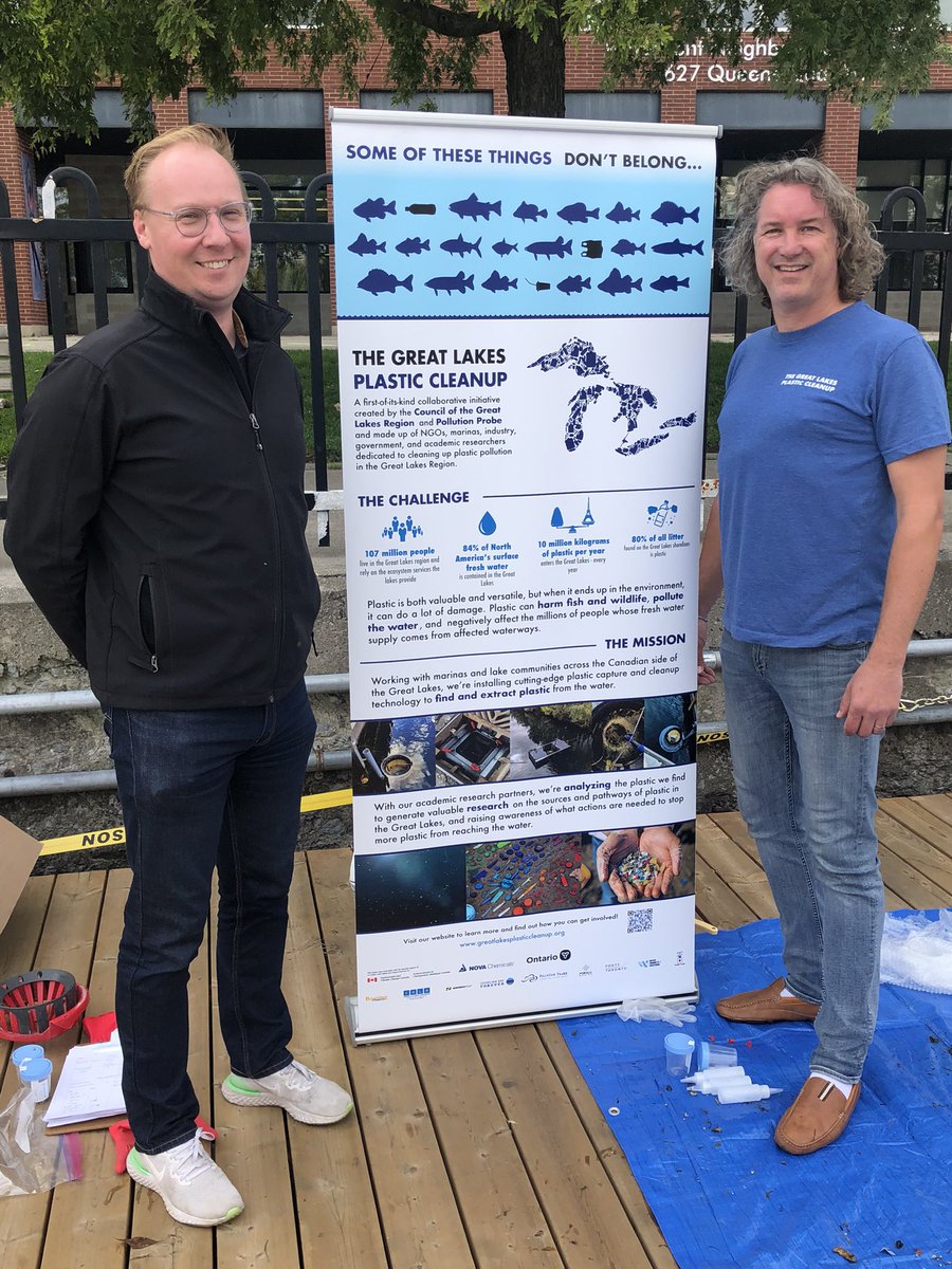 t_kocur's tweet image. Right down to the micro plastics… 

@PollutionProbe and @GLPCleanup are #AtTheWaterfront today sorting through #SeaBin debris and cataloging water pollution. Thanks Fern, Melissa and @HIP_1 for the tutorial.