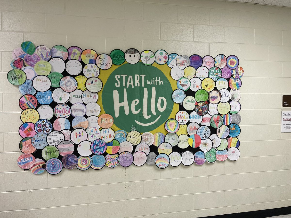 Start with Hello week was a great success! <a href="/Crenshaw_Cards/">Crenshaw Cardinals</a> students demonstrated welcoming and including others!