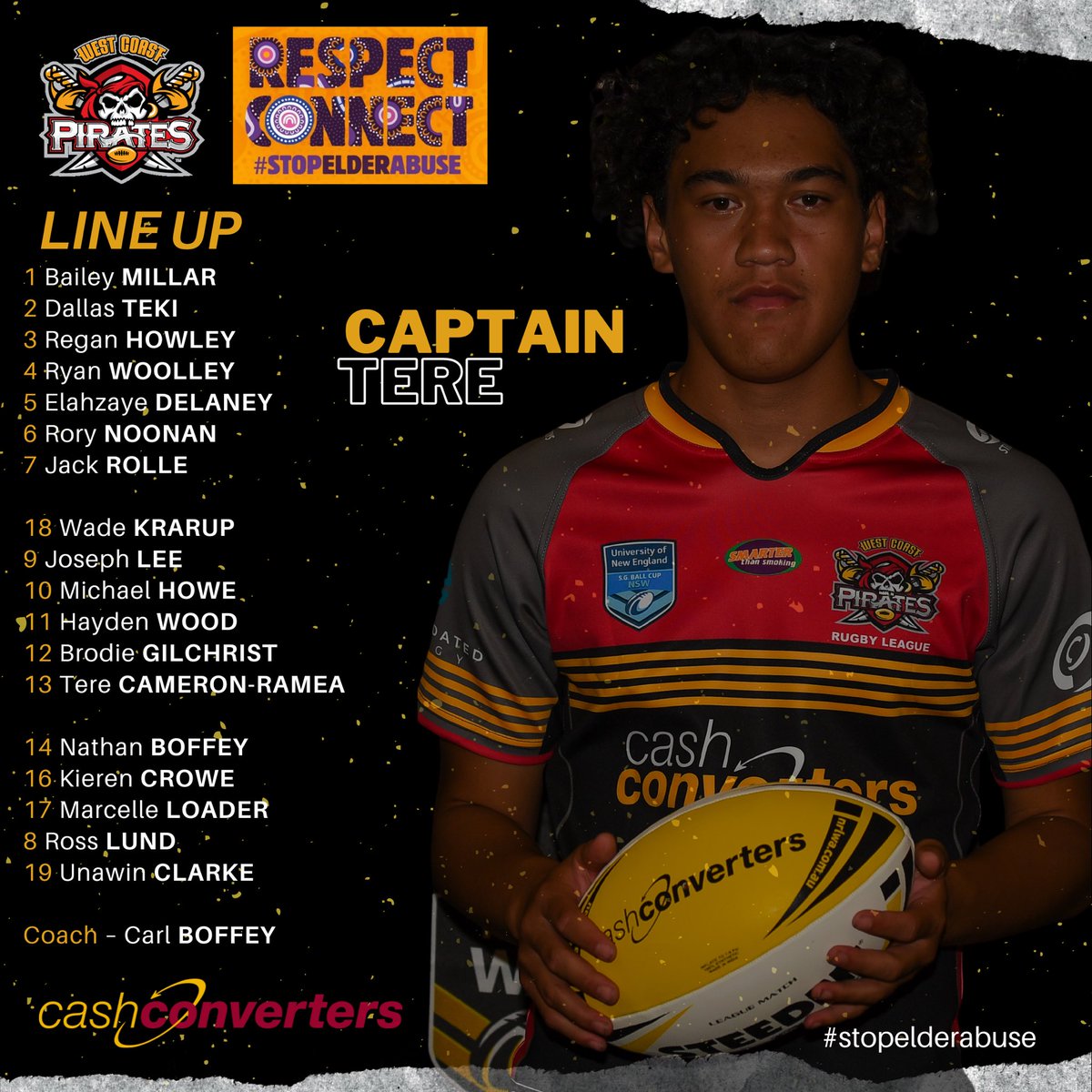 Honour &amp; Respect Our Elders
GAME DAY Cash Converters Pirates 
#stopelderabuse #PiratesWeAreWA