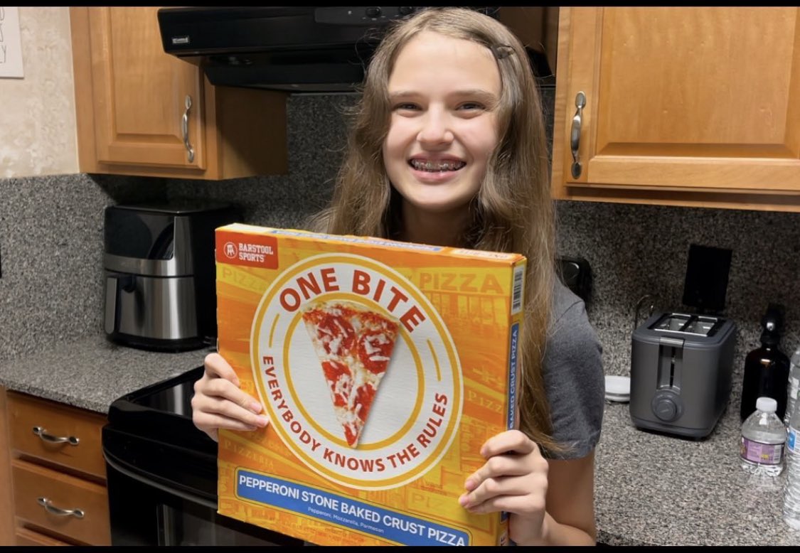 stoolpresidente's tweet photo. I didn’t redefine the frozen pizza game for money. I did it to put smiles on little girls and boys faces.   It’s my purpose

Ps - Fuck Jack’s https://t.co/94R3EFfid8