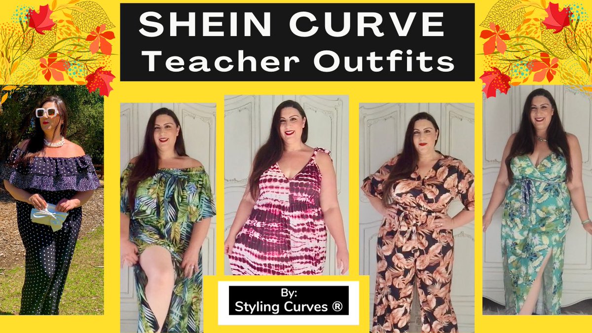 StylingCurves's tweet photo. New 🎥Try on Haul Jumpsuits / Rompers https://t.co/StgcPRpCxu via @YouTube Style #sheincurve #curvychick #petiteplus #teacherputfits #curvyfashion #fatshion https://t.co/Uy3PN3Hzcb
