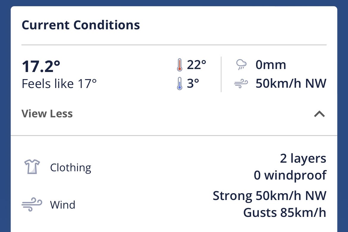 attend2thebones's tweet image. It is too windy.