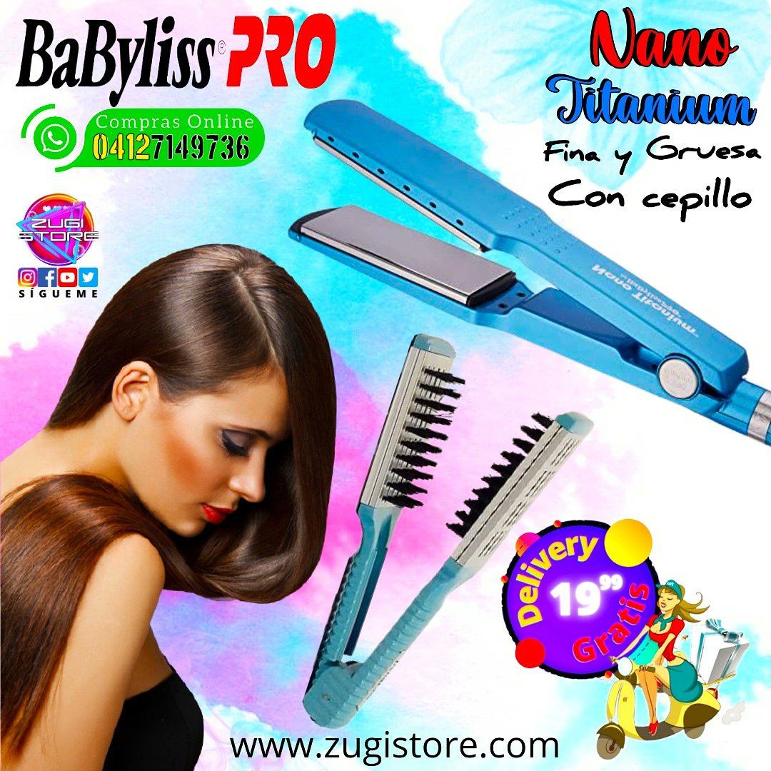 StoreZugi's tweet image. ¿ Andas buscando una Plancha Titanium económica, para un uso rápido y efectivo? 🙋🏻‍♀️

#higuerote
#caracas
#venezuela
#miranda
#guatire 
#guarenas