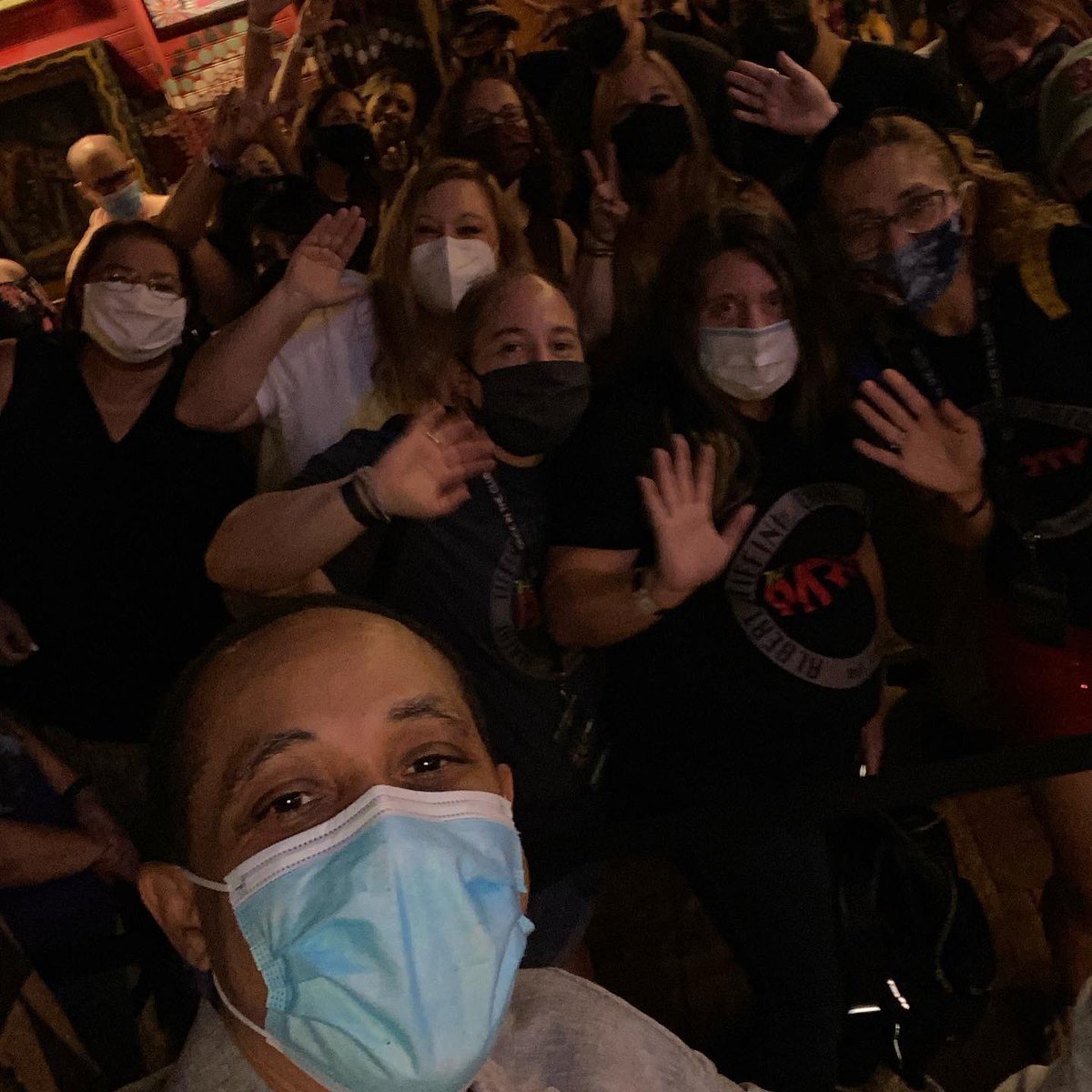 #fbf @ionoverman and I had a ball celebrating <a href="/ThePartyIsNow/">The Party (Official)</a> reunion with their fans. I can’t wait to share with you all the pics and videos of the whole weekend… coming soon guys!

#AlwaysInTheClub #TheParty #DisneyWorld #HouseOfBlues