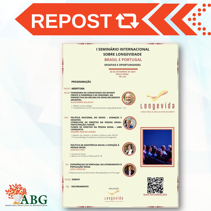 abgeronto's tweet photo. Mais informações:
https://t.co/ygTJMMgVpd
Não percam!!
#ABGeronto #gerontologia #longevidade #brasil #portugal #seminário https://t.co/c214tcNlma