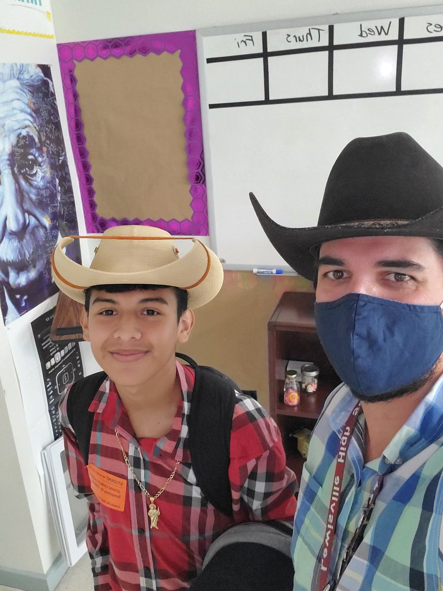 LacoreKyle's tweet photo. #todayatlhsk #H #killough Farmer Pride on Western Day! GO FARMERS https://t.co/l6dDcD21XD
