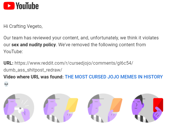 Reddit nudity on youtube
