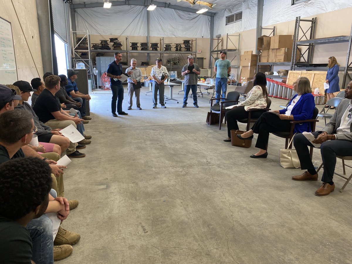 Done! 6 weeks of skilled technical trade training for Naval Special Warfare SeaBees through the Employee Training Institute out of San Diego College Of Continuing Education Foundation.⁦@ChancellorSDCCD⁩ ⁦<a href="/SDCCEEDU/">San Diego College of Continuing Education</a>⁩