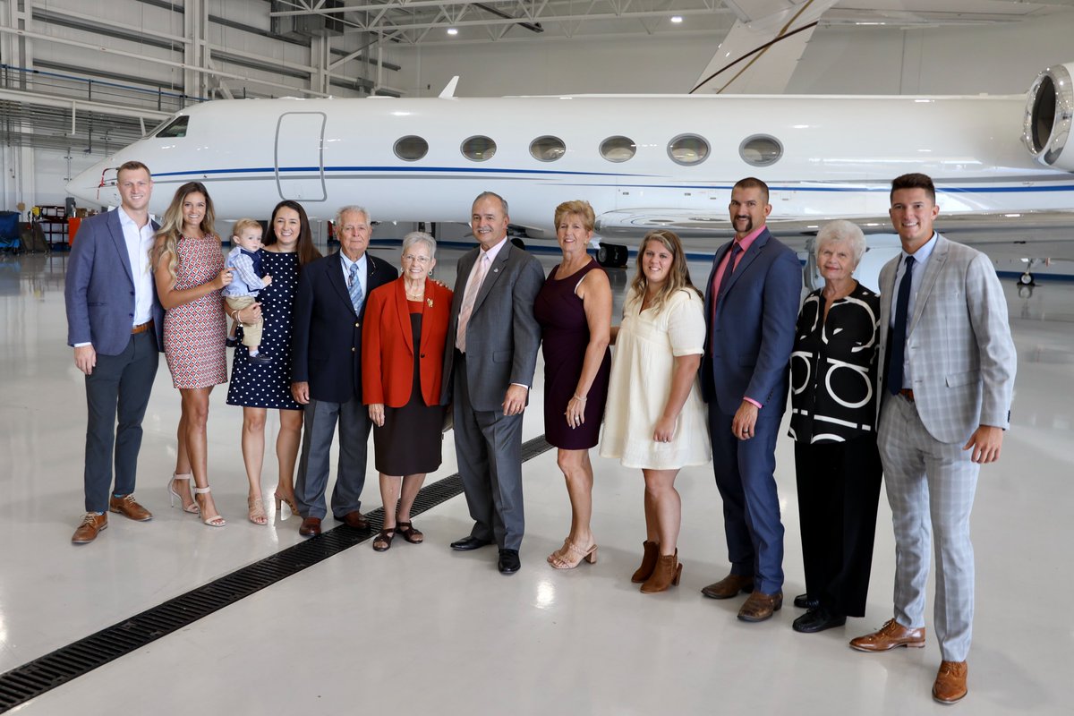 Dulles_Airport's tweet photo. Completely humbled by the fantastic send off from the Dulles team and family for my last ride. Honored to have been part of this world class airport community. Blue skies and tailwinds, thank you and love y’all! #ManagerMike https://t.co/FkjUPLxQsW