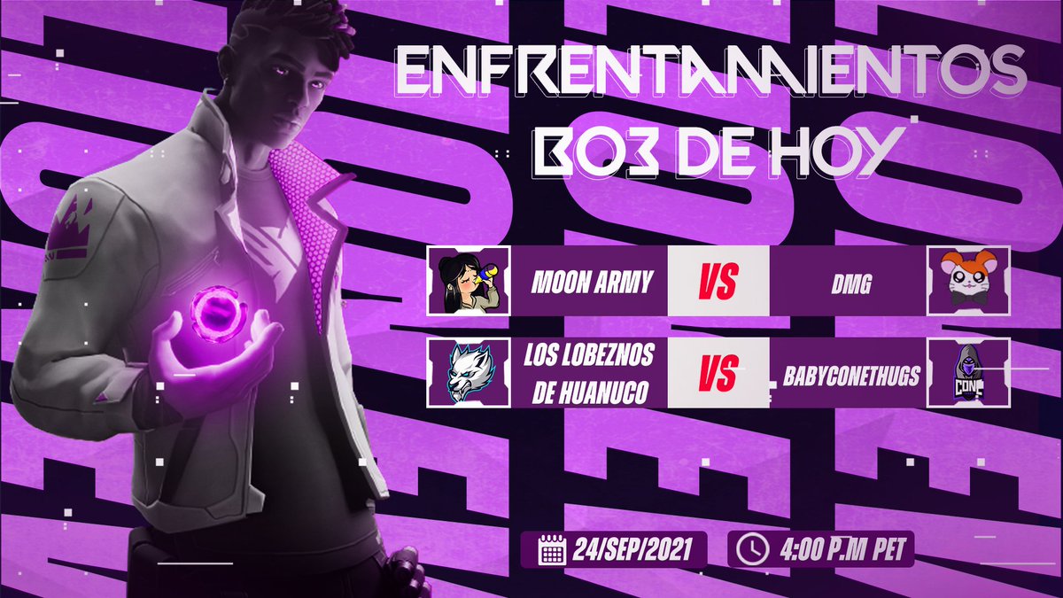 EventsLion's tweet image. Hoy empieza la semifinal de los bo3.
¡Estos son los equipos que participarán! 

Todos los partidos serán transmitidos en: twitch.tv/IsaacG4rcia

Fecha: 
Viernes 24sep
4:00 pm