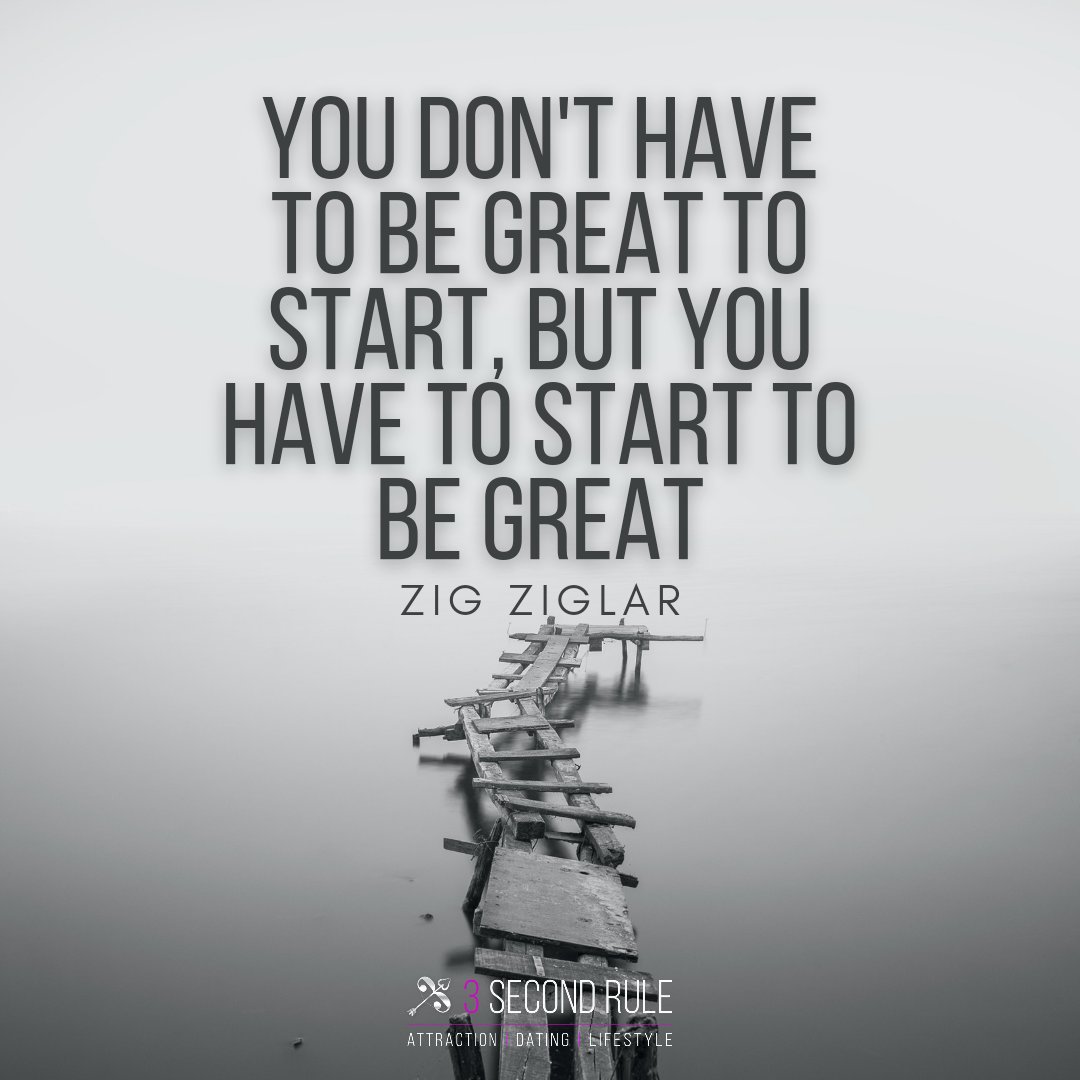 Vibez3sr's tweet photo. You don't have to be great to start, but you have to start to be great #zigziglar #insperationalquotes #motivation #personalgrowth #keepmovingforward  @TheGame3SR @Discovery3SR @papa3sr https://t.co/mMPibroRAT