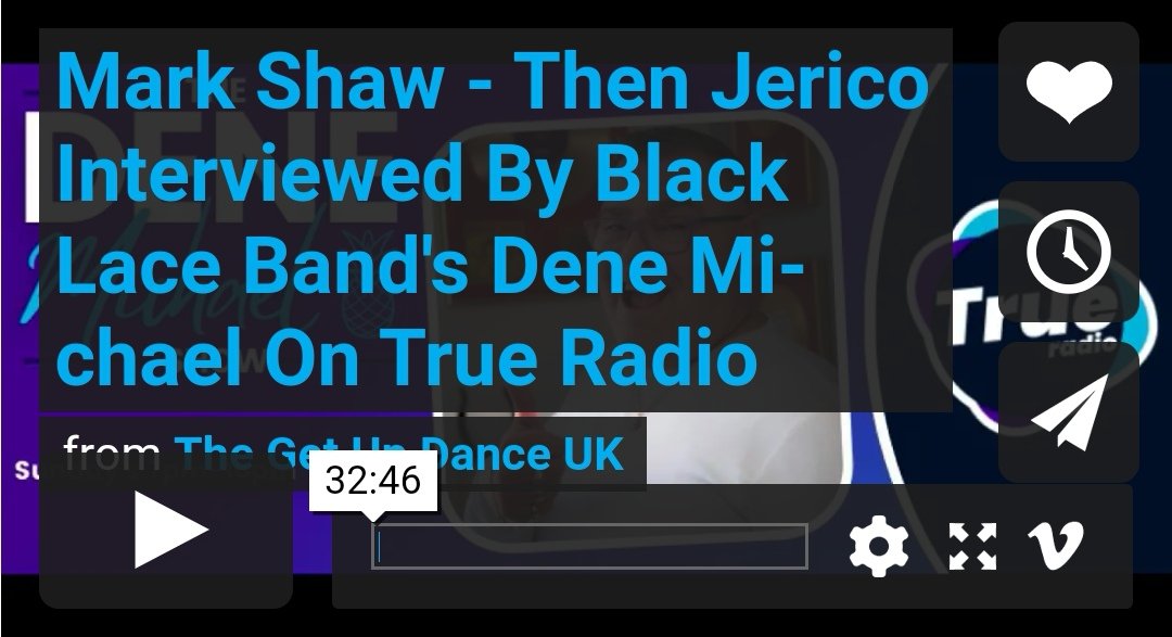 KyronArmstrong's tweet photo. For those of you
who missed it here is
#MarkShaw @THENJERICO's
interview with Dene Michael
@BLACK_LACE_PROM on
#TrueRadio from t'other week
➡️ https://t.co/WR384hn6m8 https://t.co/eU0p8aQAAw