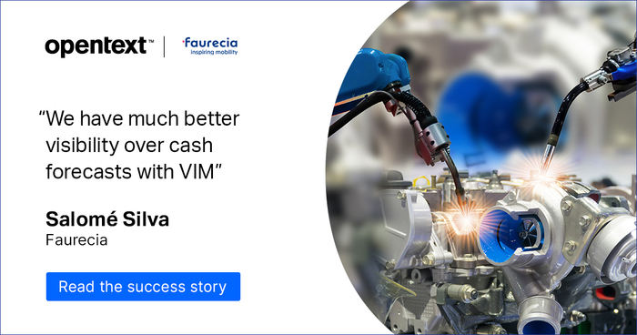 Global leader in automotive technology enhances invoice visibility and reduces paper usage with OpenText Vendor Invoice Management for SAP Solutions, learn more here: bit.ly/3i5T9UG
