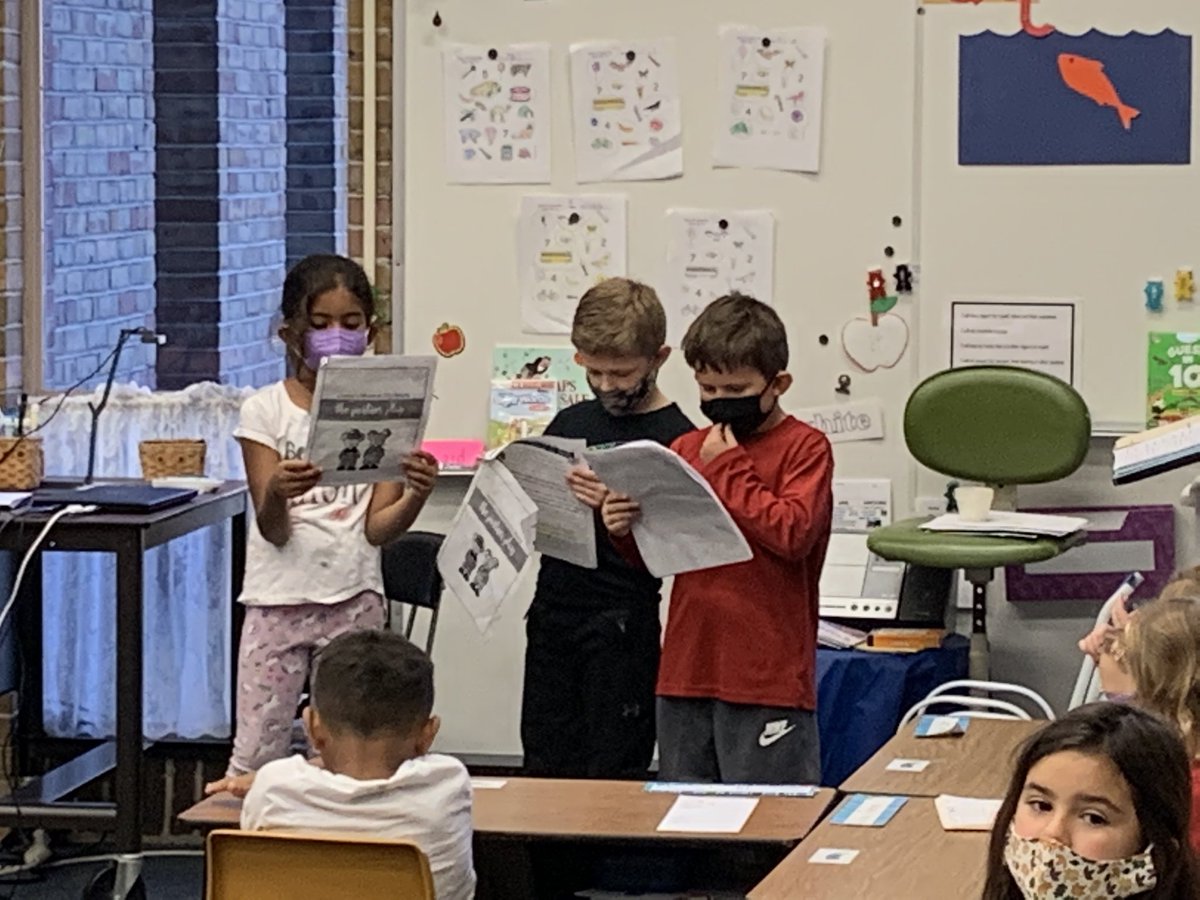 CindymillerE's tweet photo. Mrs. Bergren’s and Ms. Miller’s high ability first grade classrooms at EWA recently presented Country Mouse and City Mouse partner plays. We are so proud of all of our students for their hard work! Way to go Wildcats! https://t.co/lM8pJoNPQ3