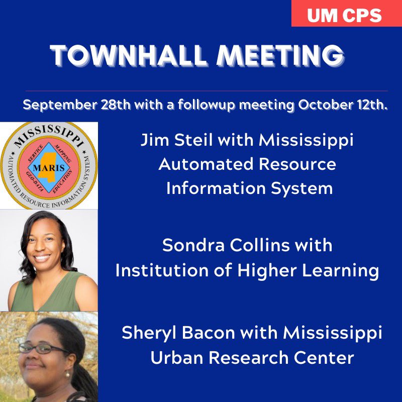 Join us for the Townhall meeting! Click the link below to register. olemiss.zoom.us/meeting/regist…