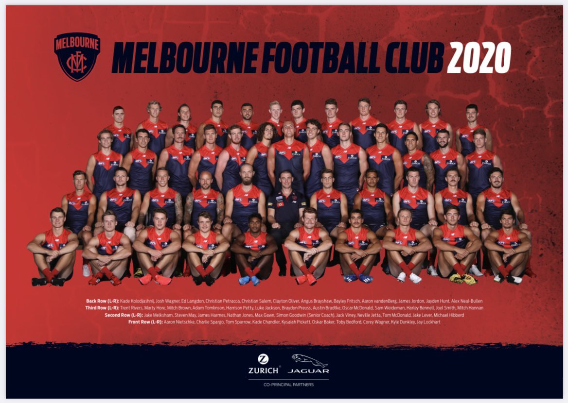 MattBurgan's tweet photo. 2019-now: The Melbourne ‘shrine’ came down in 2019, after family home sold after 46 years. The team poster is from 2020. And the 2021 GF footy record (along with ‘64) means we’re back contending. What a day! And one of my fav pics: Dad and me in 1983. Carn’ the Dees! #giveemhell https://t.co/hN0eDHuVV1