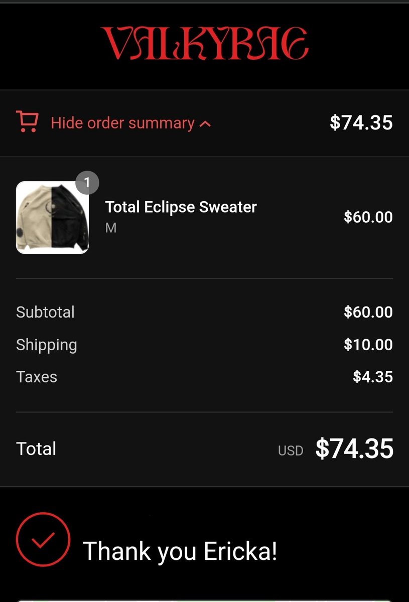 mishy115's tweet photo. Ahahaha I got it! So happy!!! Wish I could buy more!!! #BROKEFORRAE https://t.co/025EHAdhdq