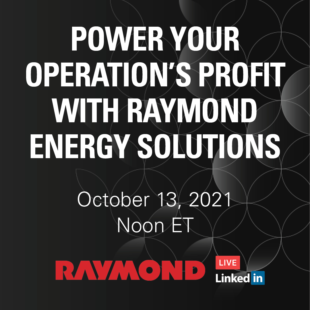 Join Raymond for an in-depth discussion on how innovative energy solutions can help achieve increased efficiency, productivity and sustainability across your operation with lowest total cost of ownership. Register here: lnkd.in/daCRsn9W