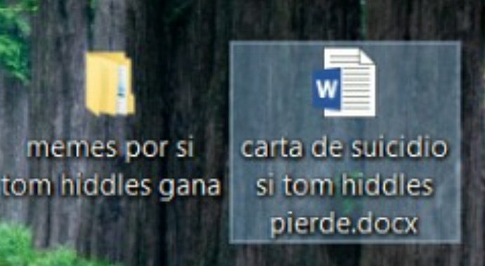 Ya andamos listos para el domingo