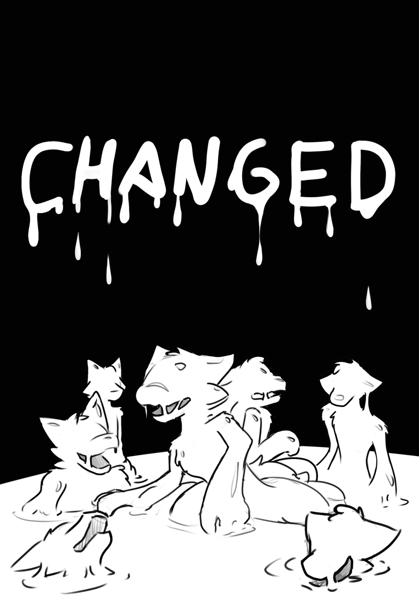 GooMunster's tweet photo. Some drawing I did of Changed white latex monsters waking up... you better run fast... or not >w>
#changed #changedgame #transfur https://t.co/k8s7ottwse
