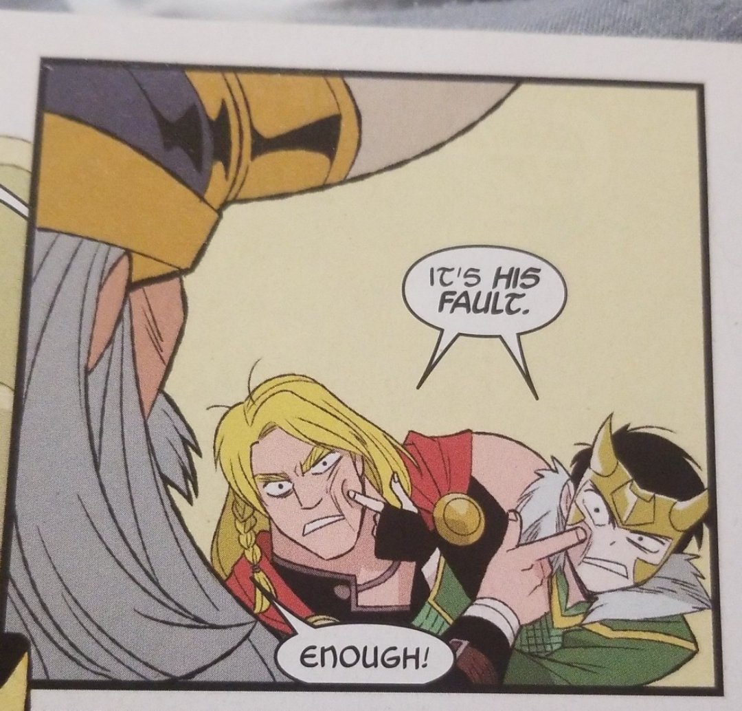 Double Trouble Thor and Loki is such a comfort comic book I swear https://t.co/QQU9Qan1wS