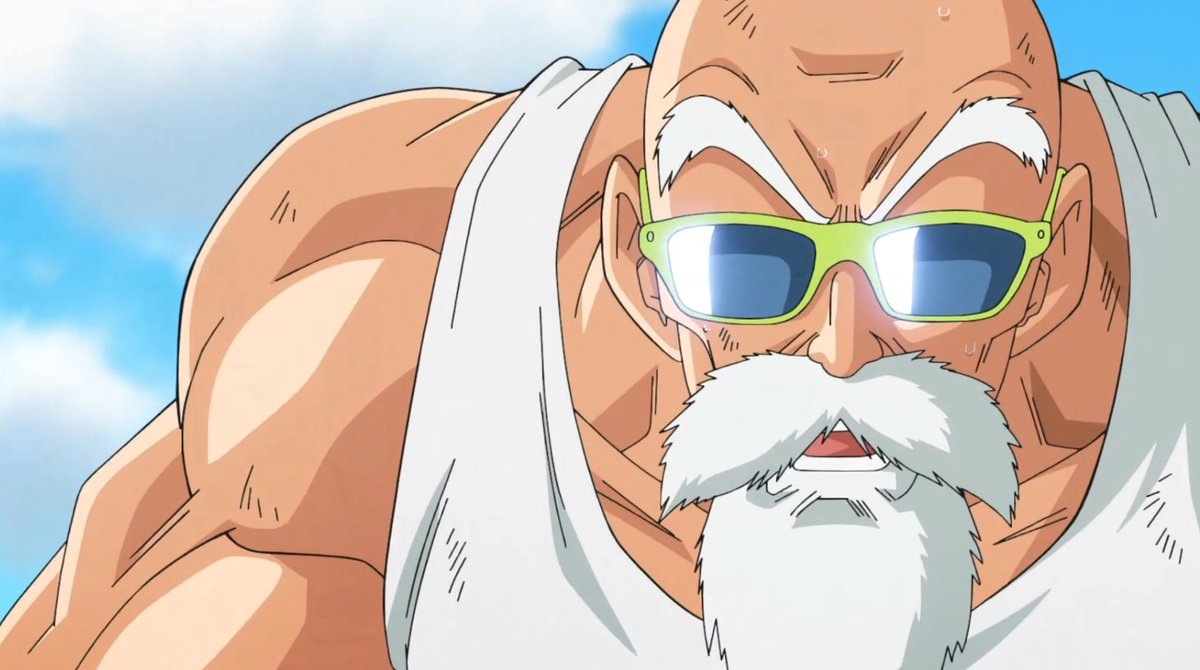 bro i dont remember roshi being THIS YOLKED? dude made MAJOR gainspic.twitt...