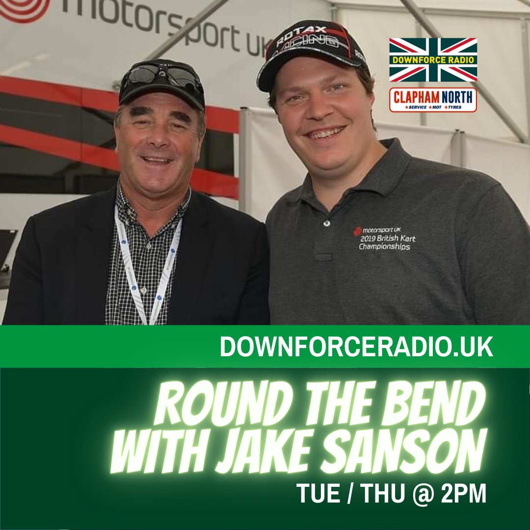 DownforceRadio's tweet image. Tuesday vibes from @MikeReadUK kick off a great day on Downforce Radio! 

Join us for @IndyCar @MotoGP @F1 and go #RoundTheBend with @JakeSanson right here on The Nation's Motorsport Station!! #radio #motorsport #f1 #btcc #racing #music #cars

@ClaphamMOT downforceradio.uk