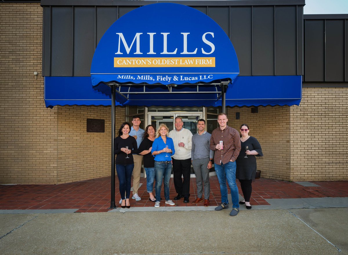 Our new signage today!