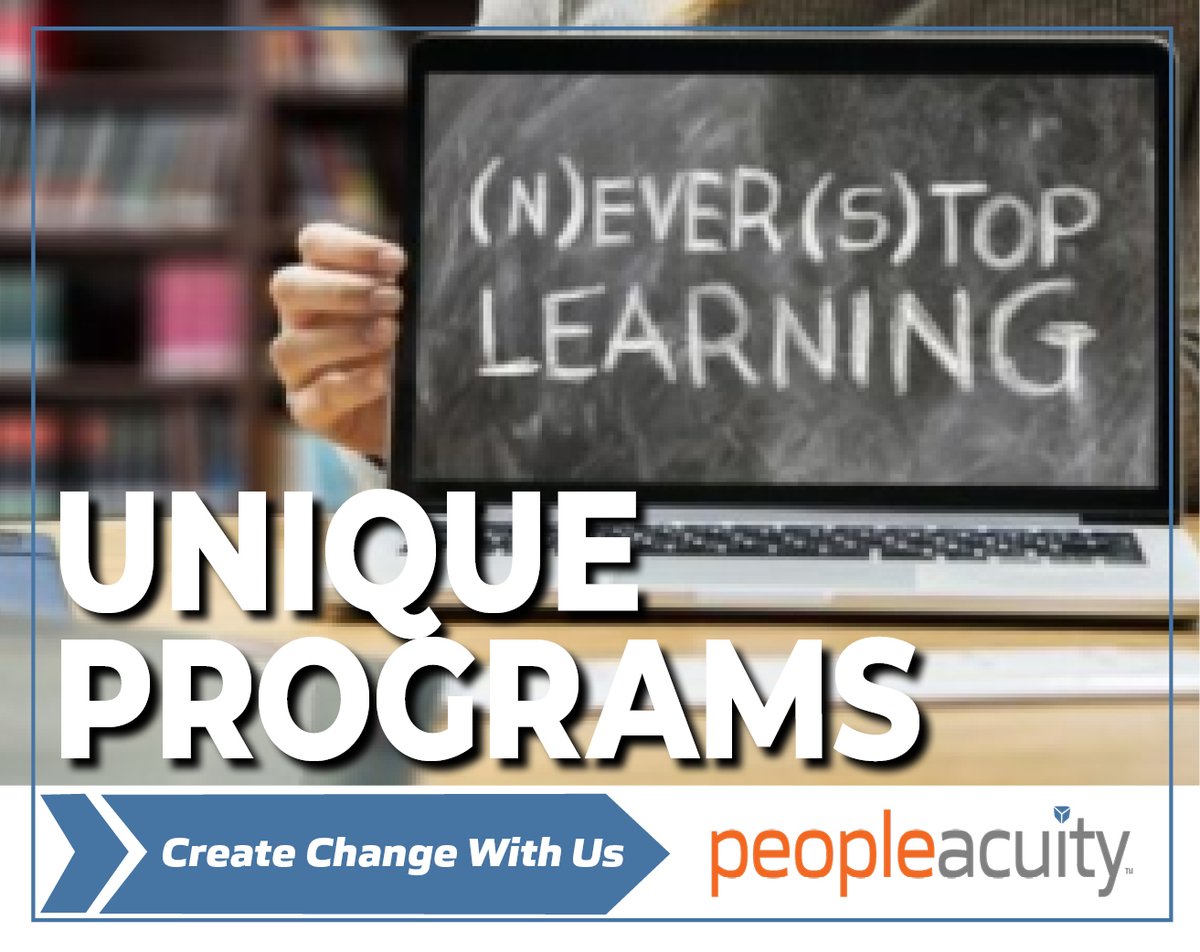 PeopleAcuity's tweet image. The old one-and-done workshop methodology has been replaced with a multi-modality approach that can be customized to your needs.

#strenghthsmultiplier #neverstoplearning #customprograms #createchange