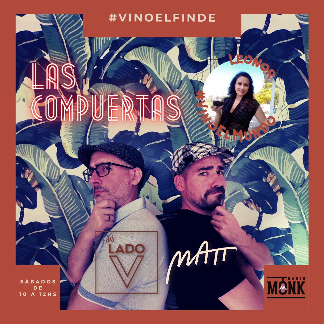 miladovcom's tweet photo. V🍷E🎙F S01E121 #LasCompuertas

"Las Compuertas", su historia y lugares, sus bodegas y oferta.

En #VinoElMundo, el Concurso Mejor Somm del Uruguay 2021 con Leonor Soza.

Más de #RevoluciónDeSentimientos.

Sáb, 10-12hs, https://t.co/5M6SGR4fJb

Llega el sábado, #VinoElFinde!
😉🍷 https://t.co/xCZYtltlRJ
