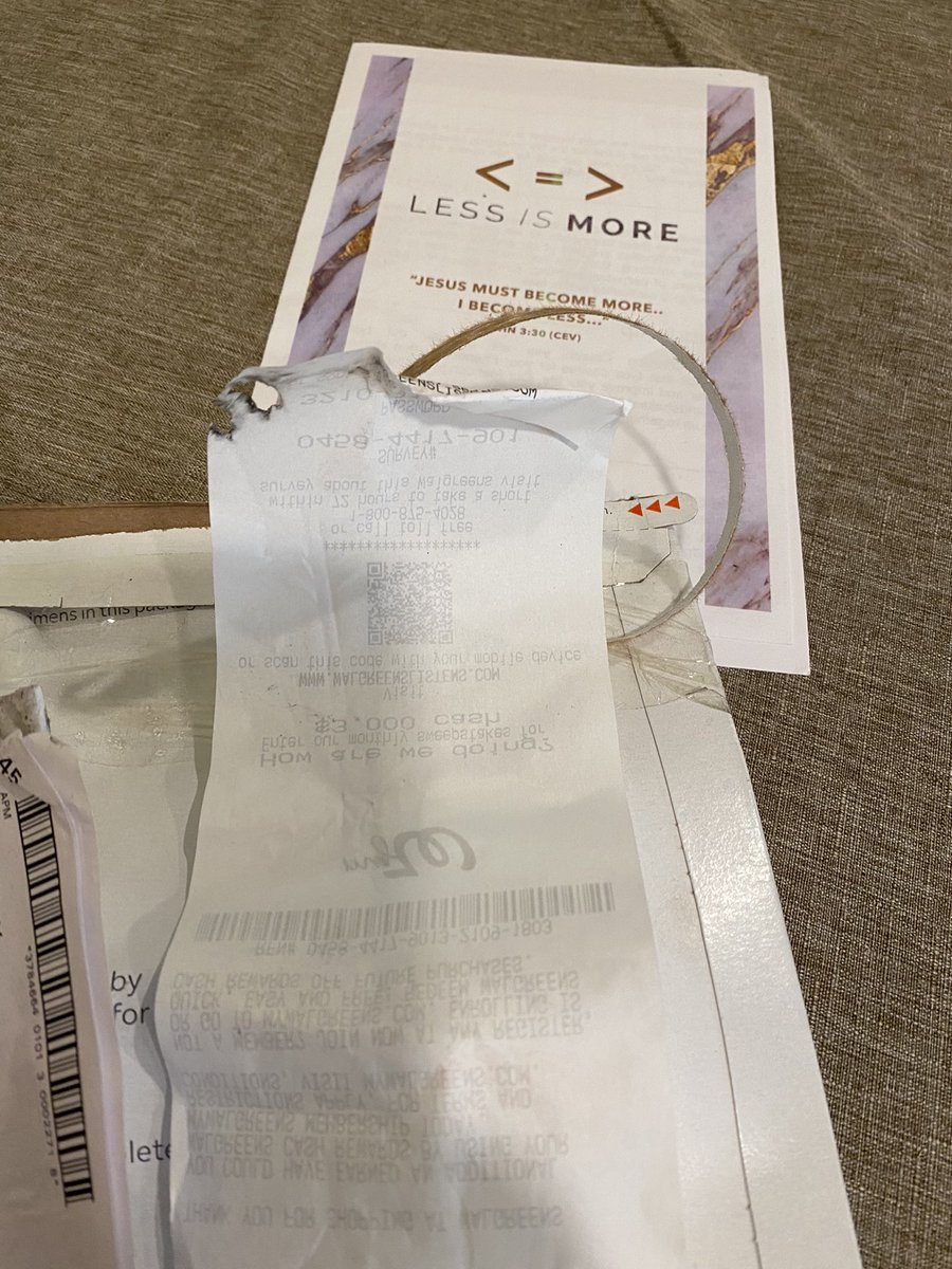 EmiDi's tweet photo. @Walgreens words can’t express my feelings when I received my medicines from you by fedex! This was a lovely surprise that this little one returned after being lost in transit by the oh so caring fedex https://t.co/Rzb7iTBMdf