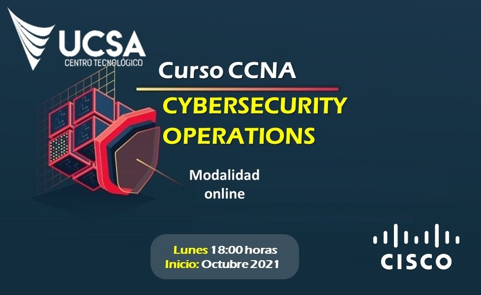 ucsa_ct's tweet photo. Curso Cisco CCNA Cybersecurity
Modalidad Online

Contacto:
📱 WhatsApp: 0971-263-232 https://t.co/uzKY02gvoR
@gabriratti @luclag https://t.co/SlG0wd6EtN