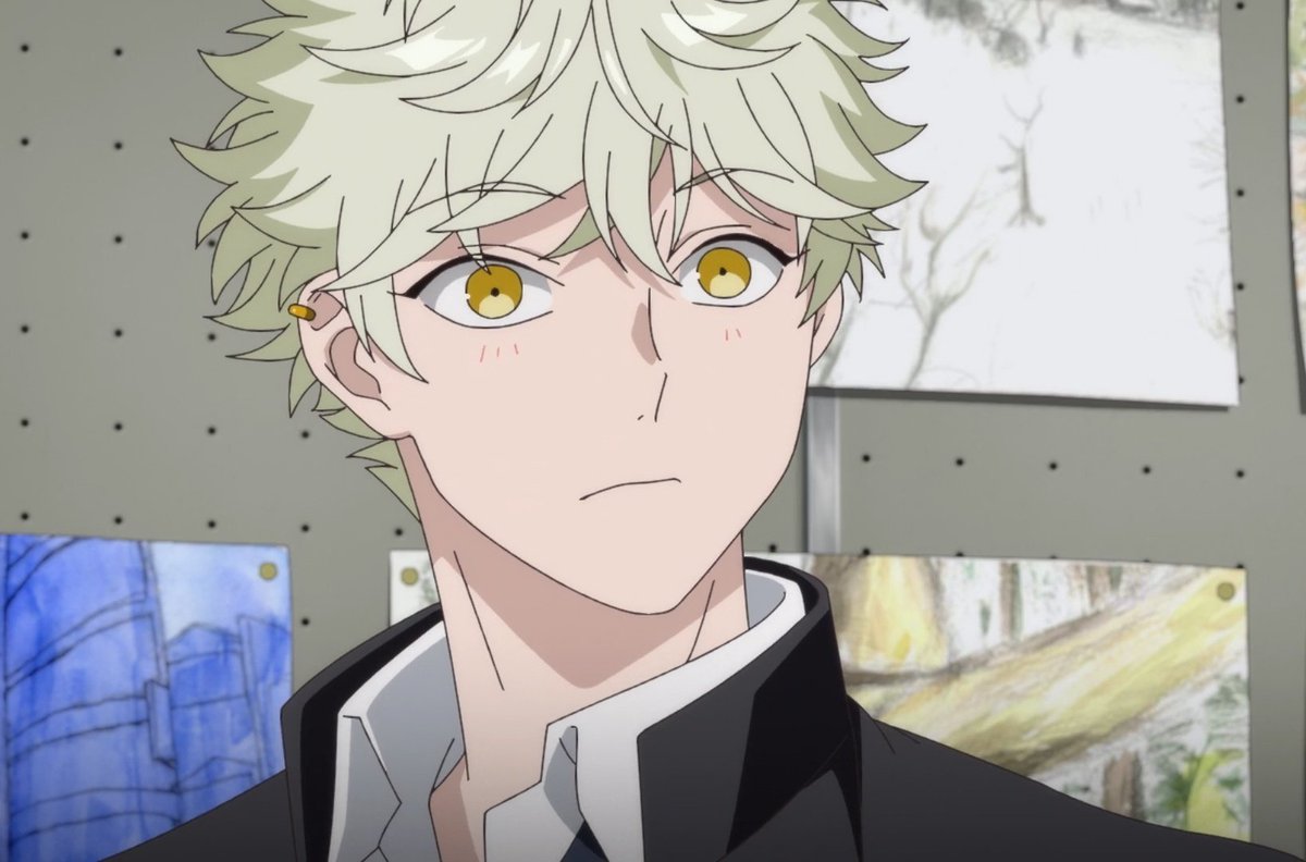 goboee's tweet image. blushing yatora has my whole heart