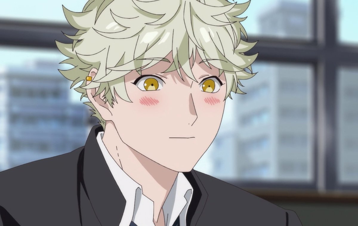 goboee's tweet image. blushing yatora has my whole heart