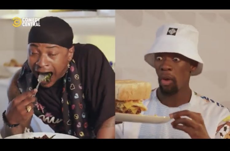 _Karlina23's tweet photo. @ItsPriddyUgly x @Robot_Boii have given us a music video to enjoy on this heritage day. As for me, the content is hilarious 😂and will have you questioning your health choices at the same time 🥴 

Check it out at:
https://t.co/Y0eeIzWM4l

 #ComedyCentralEP
@ComedyCentral https://t.co/u3Ba98HxOR