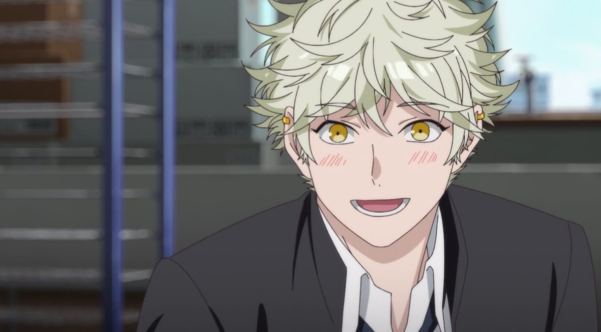 goboee's tweet image. blushing yatora has my whole heart