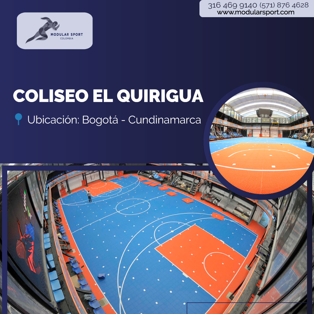 ModularSportCol's tweet image. Le cambiamos la cara al Coliseo El Quirigüa y lo mismo podemos hacer con tu escenario deportivo o con las habitaciones de tu hogar 👷 #modularsport