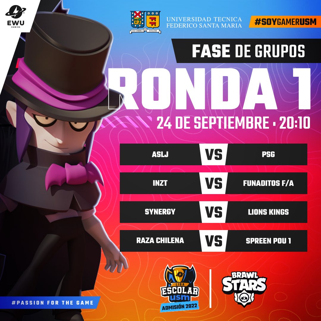 🔊 Hoy comienza la fase de grupos 🔥🔥🔥🔥

20:00 🇨🇱 tenemos una cita 🥰

📺 @carrascoosaa &amp; <a href="/nyuR__/">Mattis Castelli</a> animan la fiesta🤩 youtu.be/YNkTOaGG-Qc
😎 twitch.tv/ewugaming