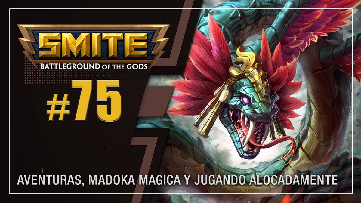 pepeprince15's tweet photo. 😎 #Directo de #Smite #75 con @Dhophia. 👆🏻😅😁✌️🏻 Más #aventuras y final Madoka Magica. Partidas algo alocadas con #Kukulkan, #Belona y #Anhur 🐍

VER VÍDEO ▶️ https://t.co/OxhO6VTb54 https://t.co/JapJ0W5Jto